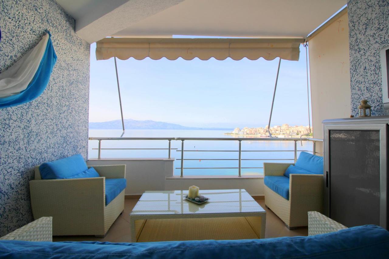 Luxury Seafront Apartments Sarandë Esterno foto